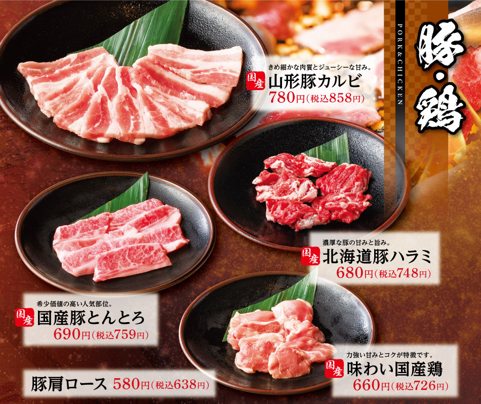 豚＆鶏